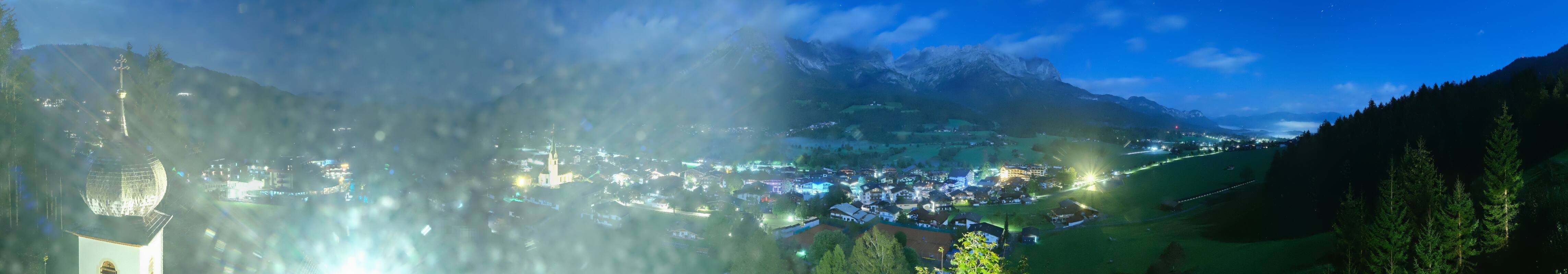 Archiv Foto Webcam Ellmau, Wilder Kaiser