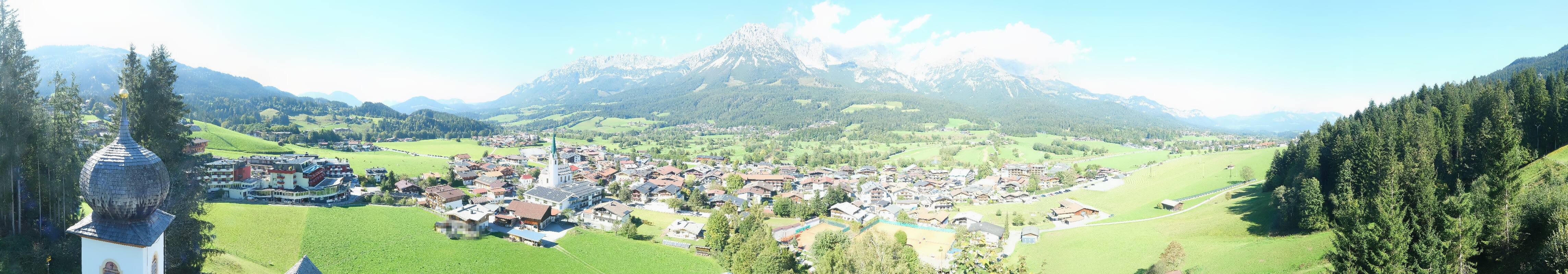 Archiv Foto Webcam Ellmau, Wilder Kaiser