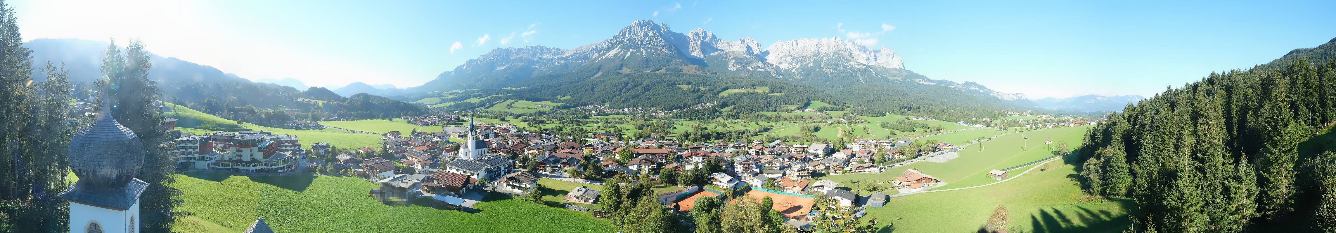 Archiv Foto Webcam Ellmau, Wilder Kaiser