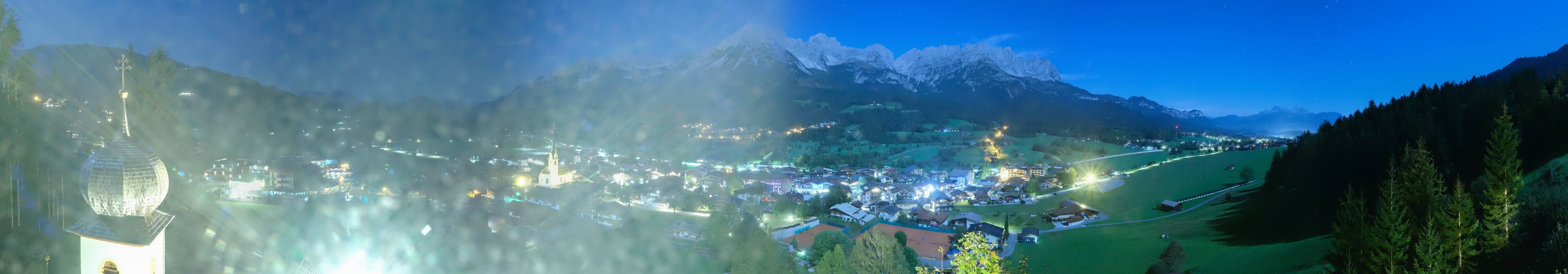 Archiv Foto Webcam Ellmau, Wilder Kaiser