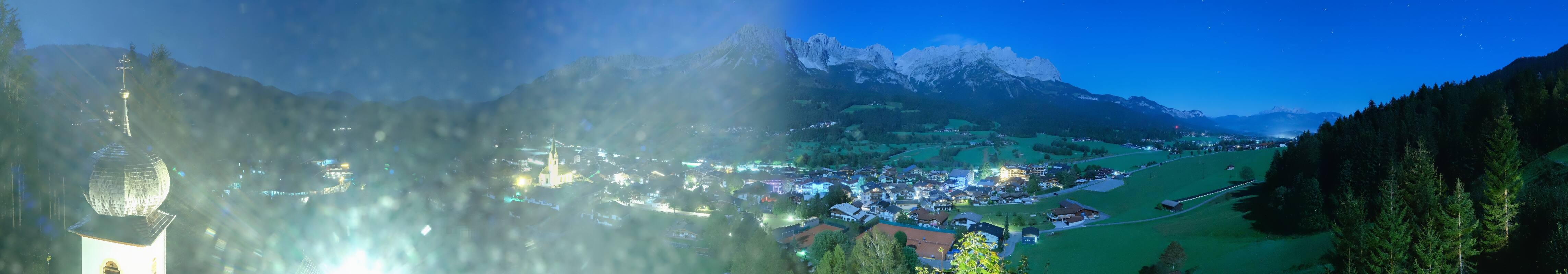 Archiv Foto Webcam Ellmau, Wilder Kaiser