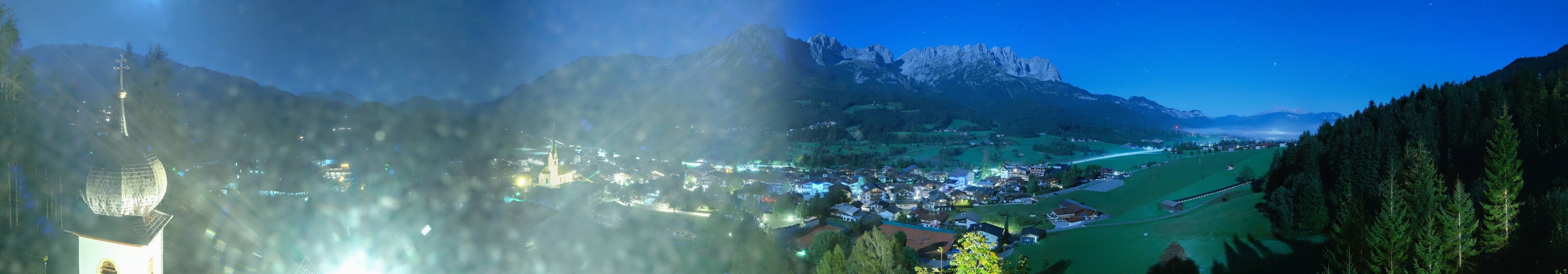 Archiv Foto Webcam Ellmau, Wilder Kaiser
