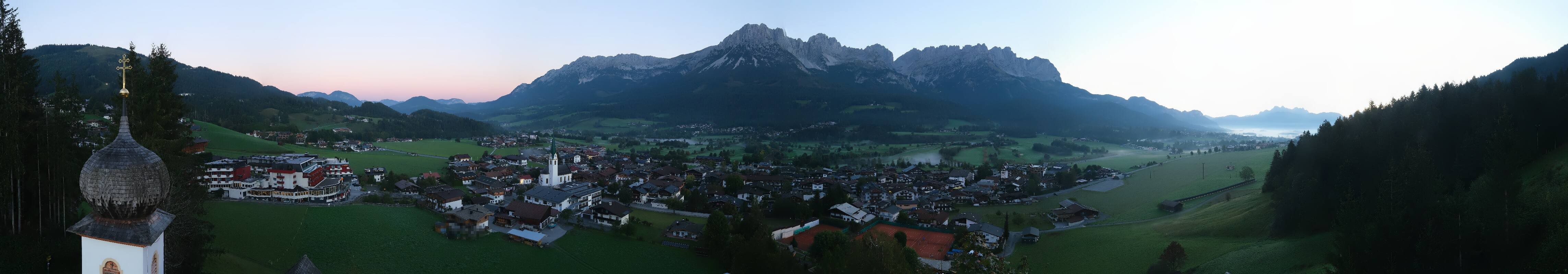 Archiv Foto Webcam Ellmau, Wilder Kaiser