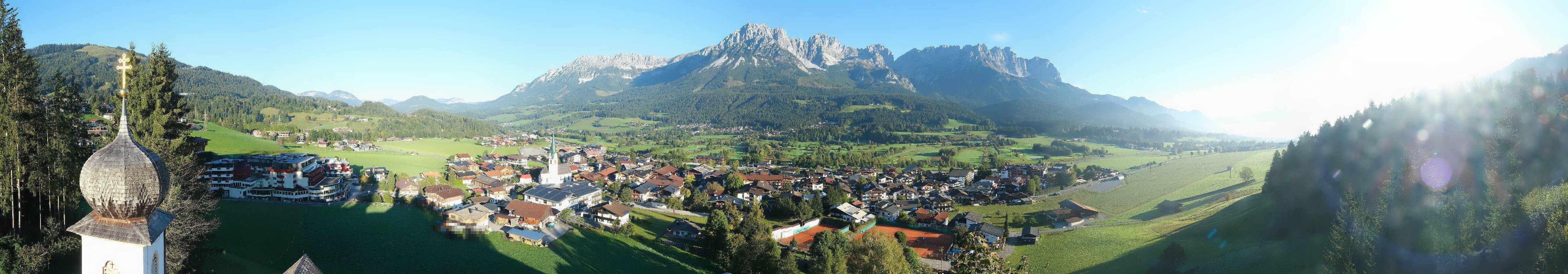Archiv Foto Webcam Ellmau, Wilder Kaiser