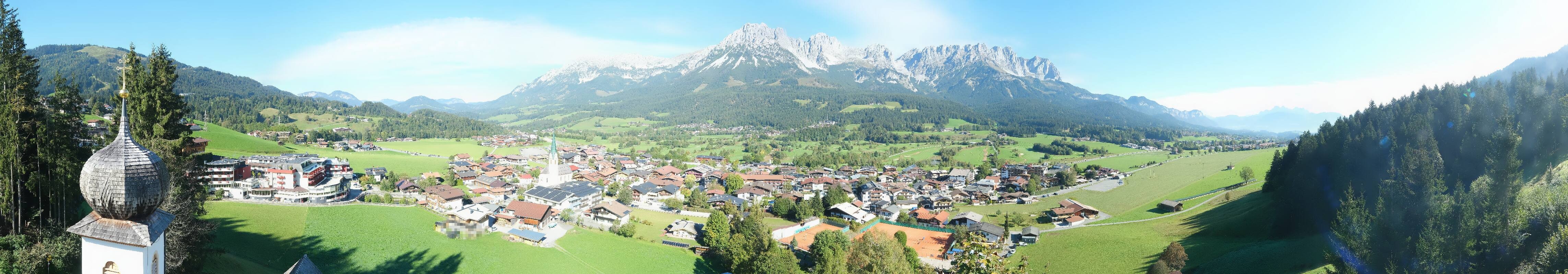 Archiv Foto Webcam Ellmau, Wilder Kaiser