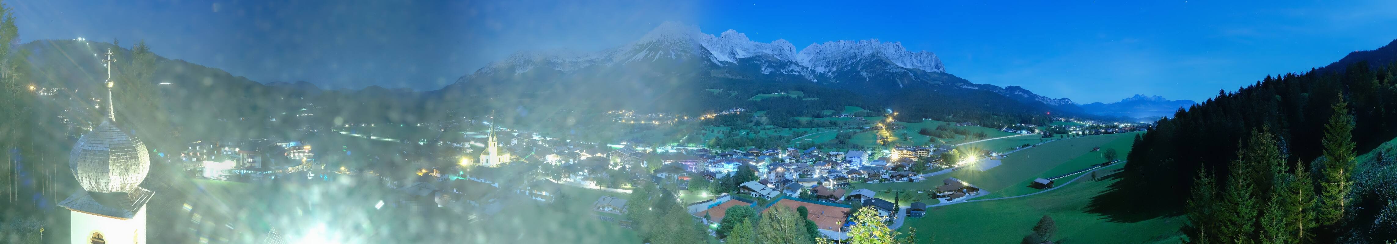 Archiv Foto Webcam Ellmau, Wilder Kaiser