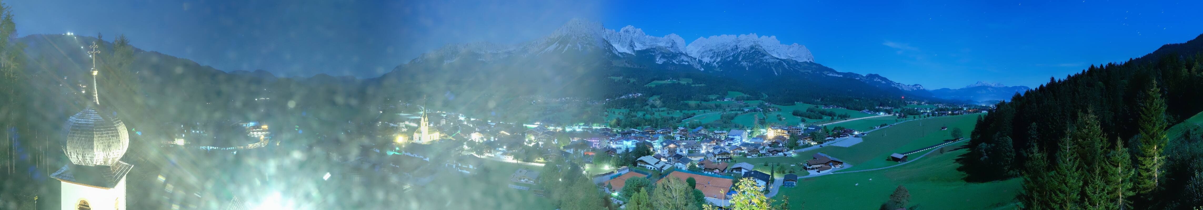 Archiv Foto Webcam Ellmau, Wilder Kaiser