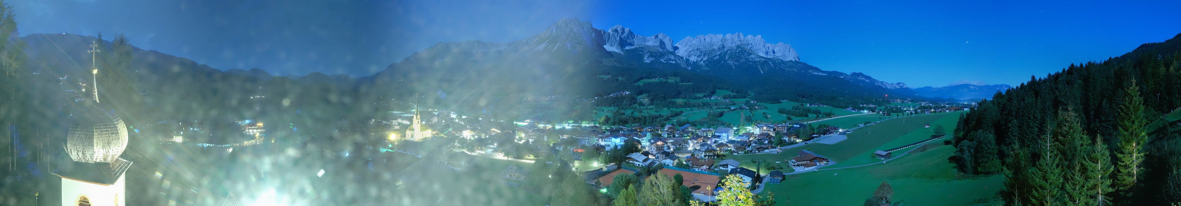 Archiv Foto Webcam Ellmau, Wilder Kaiser