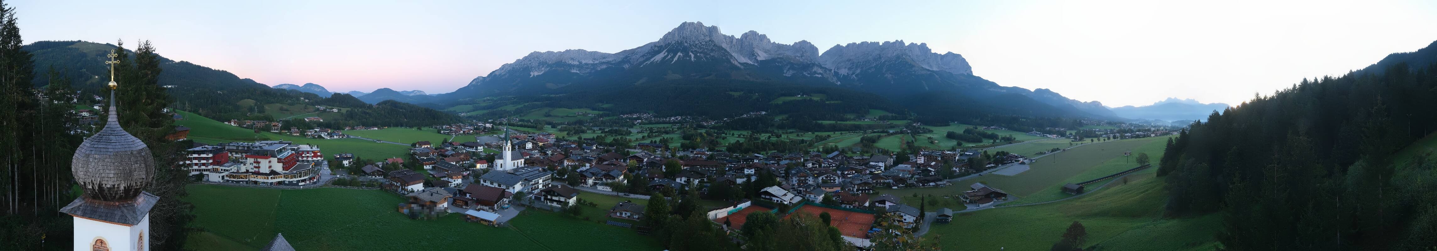Archiv Foto Webcam Ellmau, Wilder Kaiser