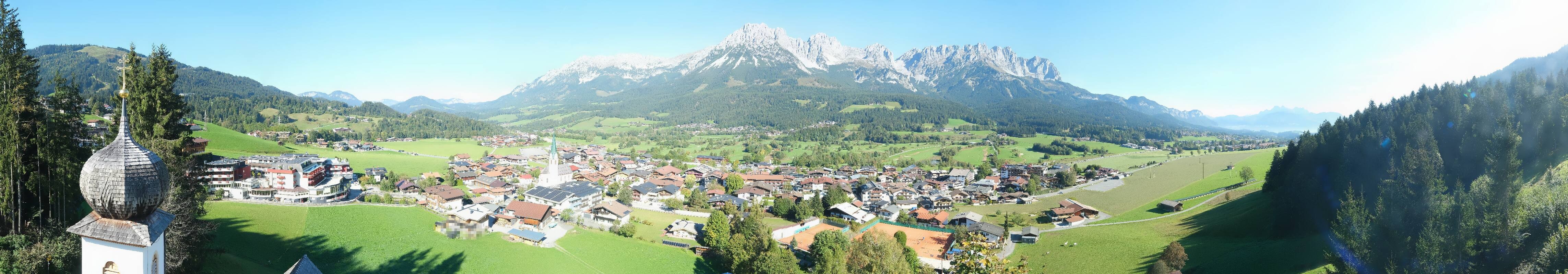 Archiv Foto Webcam Ellmau, Wilder Kaiser