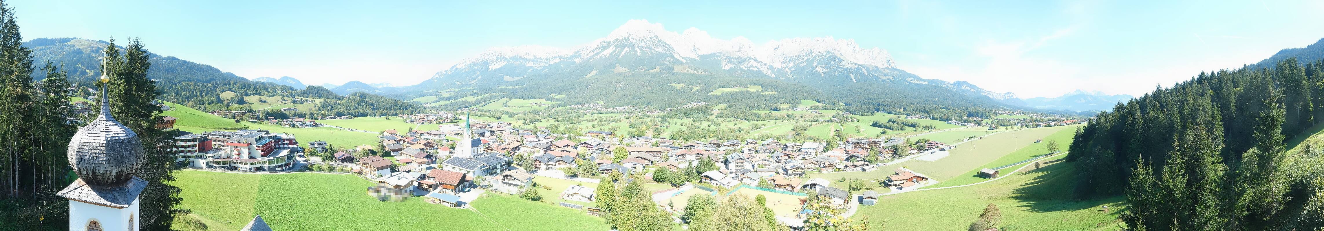 Archiv Foto Webcam Ellmau, Wilder Kaiser