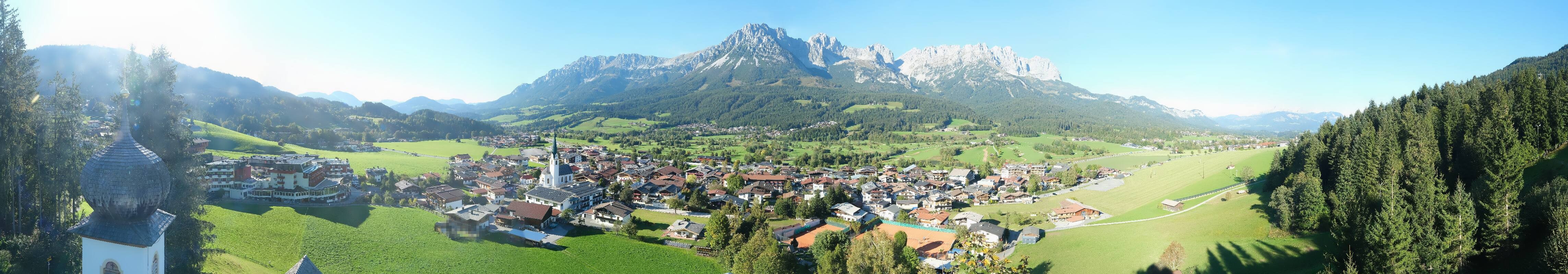 Archiv Foto Webcam Ellmau, Wilder Kaiser