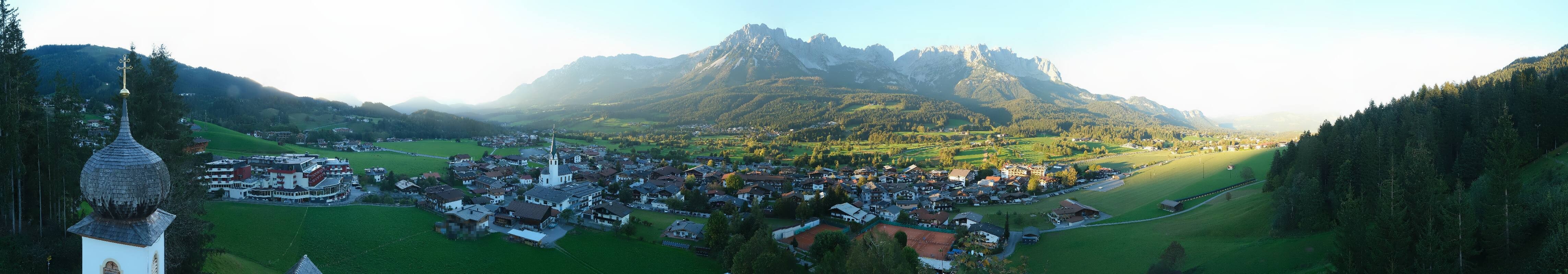 Archiv Foto Webcam Ellmau, Wilder Kaiser