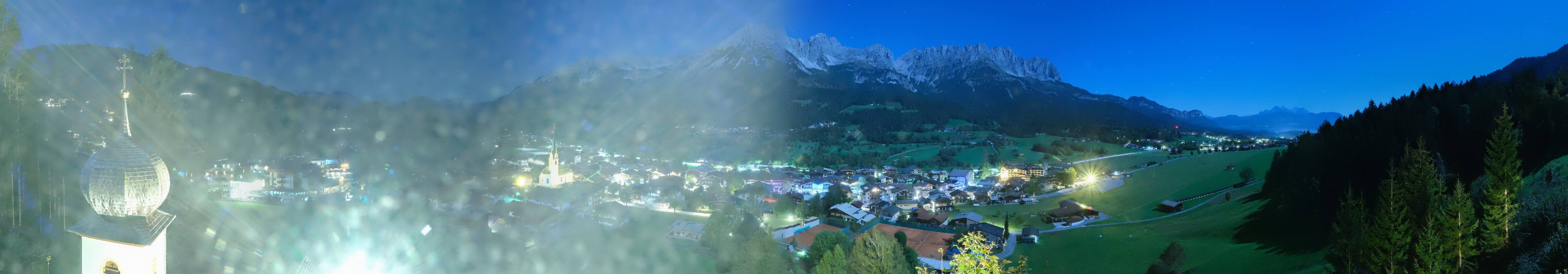 Archiv Foto Webcam Ellmau, Wilder Kaiser