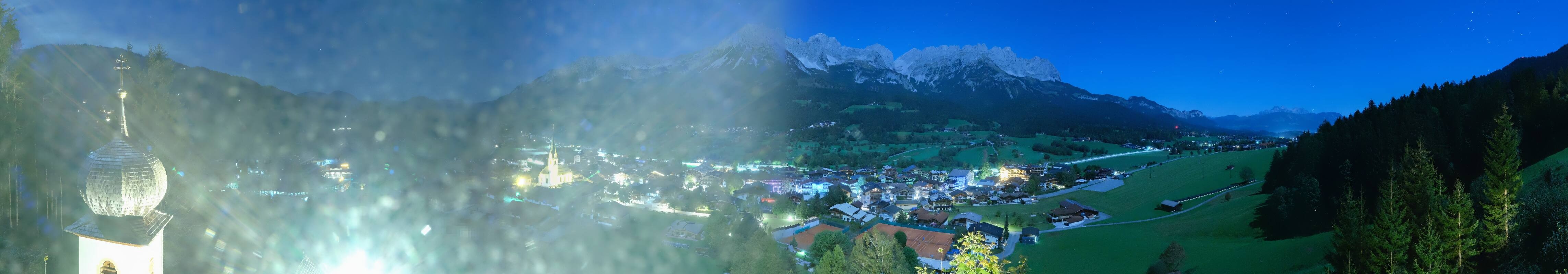 Archiv Foto Webcam Ellmau, Wilder Kaiser