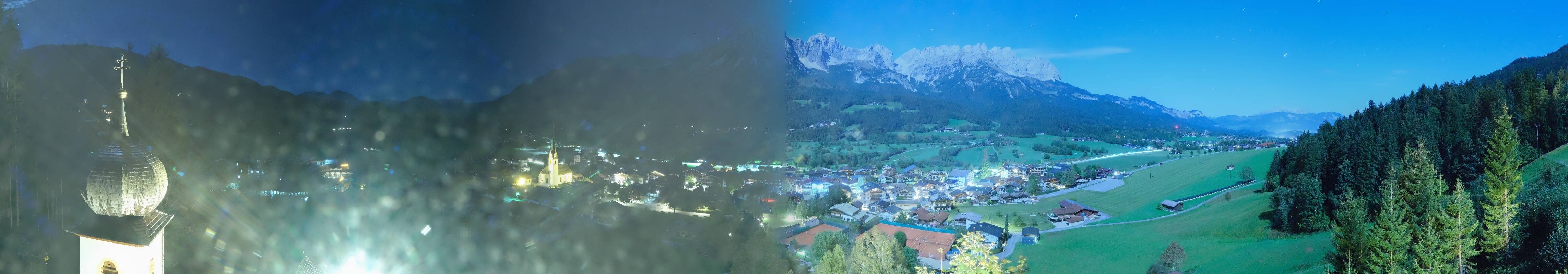 Archiv Foto Webcam Ellmau, Wilder Kaiser