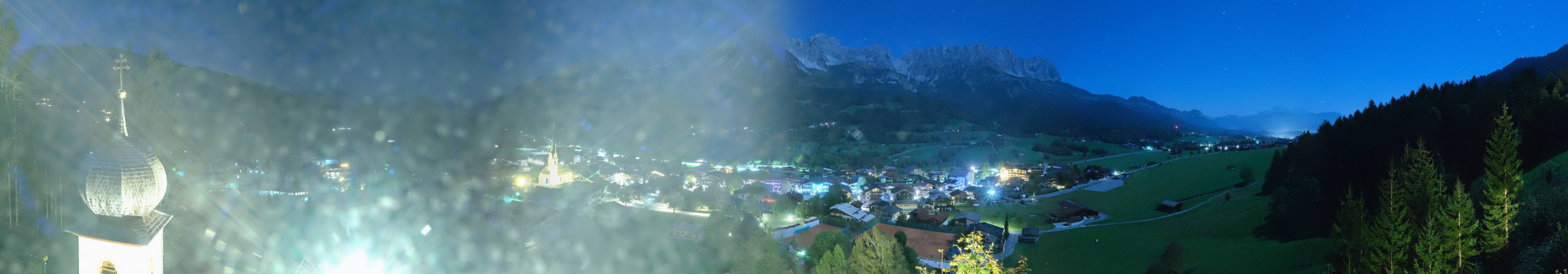 Archiv Foto Webcam Ellmau, Wilder Kaiser