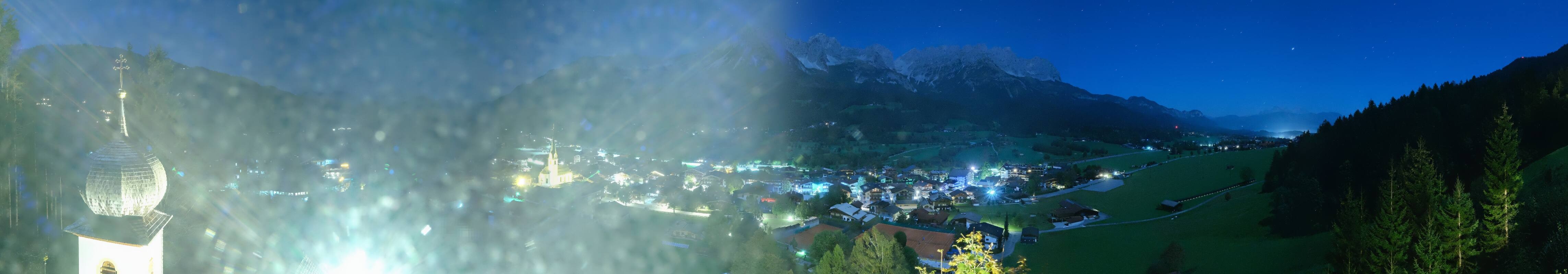 Archiv Foto Webcam Ellmau, Wilder Kaiser