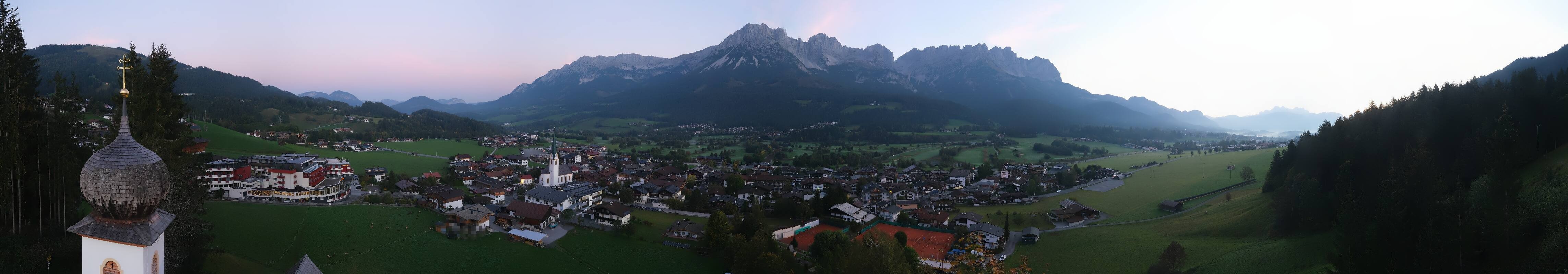 Archiv Foto Webcam Ellmau, Wilder Kaiser