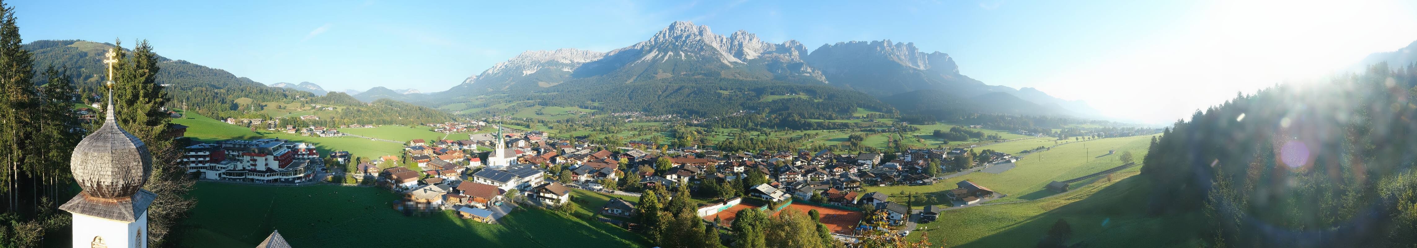 Archiv Foto Webcam Ellmau, Wilder Kaiser