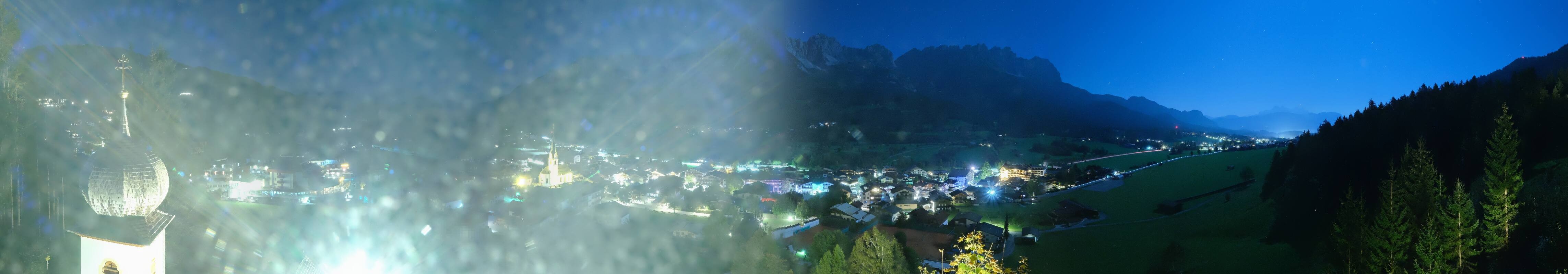 Archiv Foto Webcam Ellmau, Wilder Kaiser