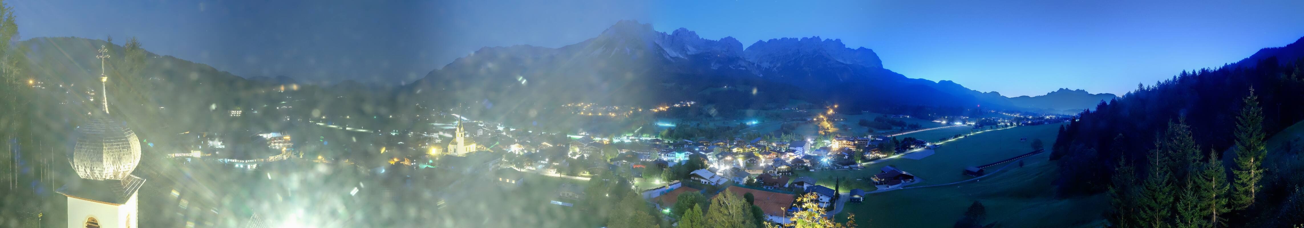 Archiv Foto Webcam Ellmau, Wilder Kaiser