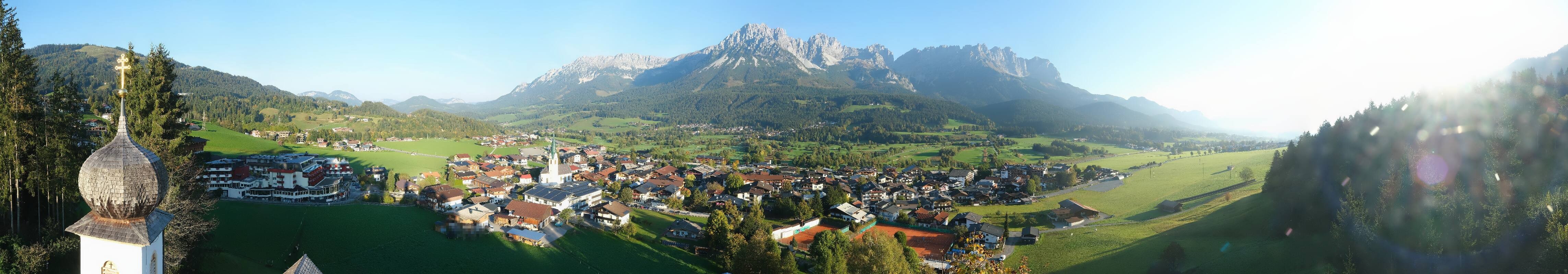 Archiv Foto Webcam Ellmau, Wilder Kaiser