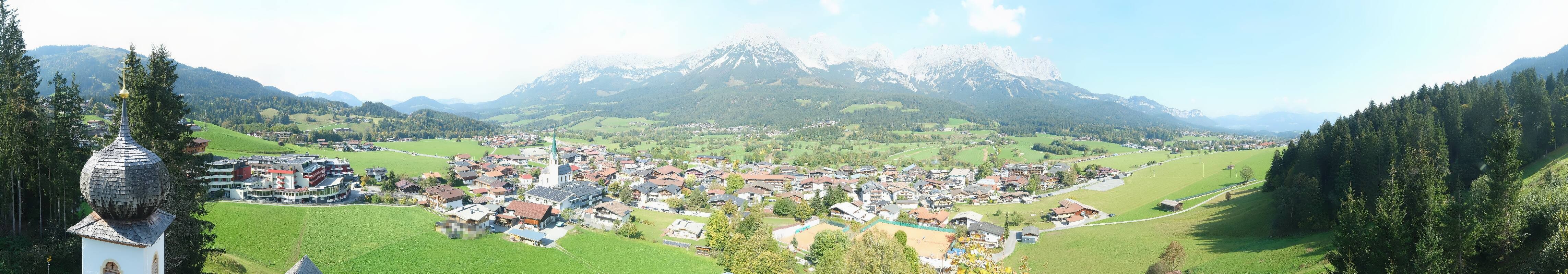 Archiv Foto Webcam Ellmau, Wilder Kaiser
