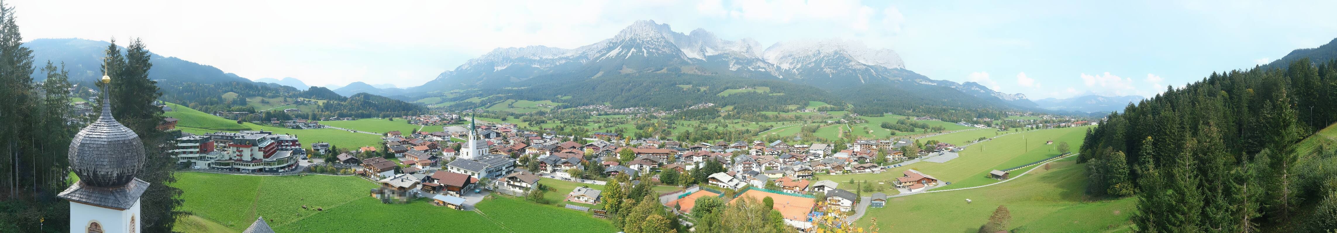 Archiv Foto Webcam Ellmau, Wilder Kaiser