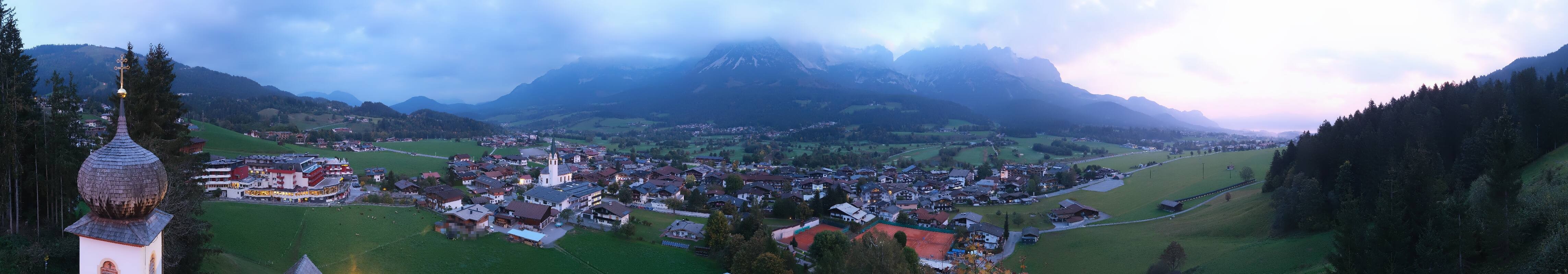Archiv Foto Webcam Ellmau, Wilder Kaiser