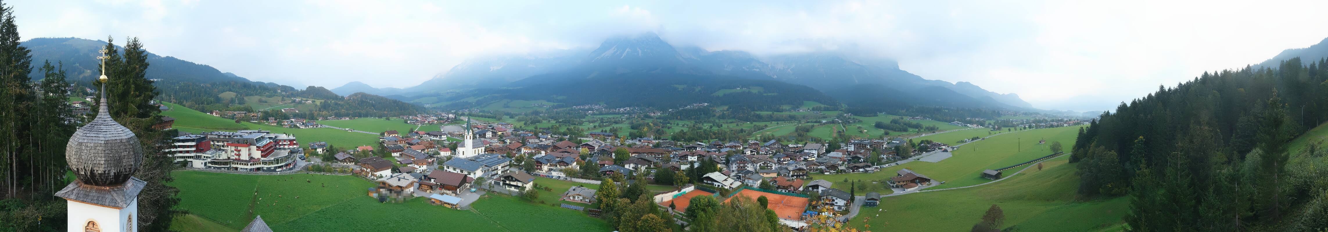 Archiv Foto Webcam Ellmau, Wilder Kaiser