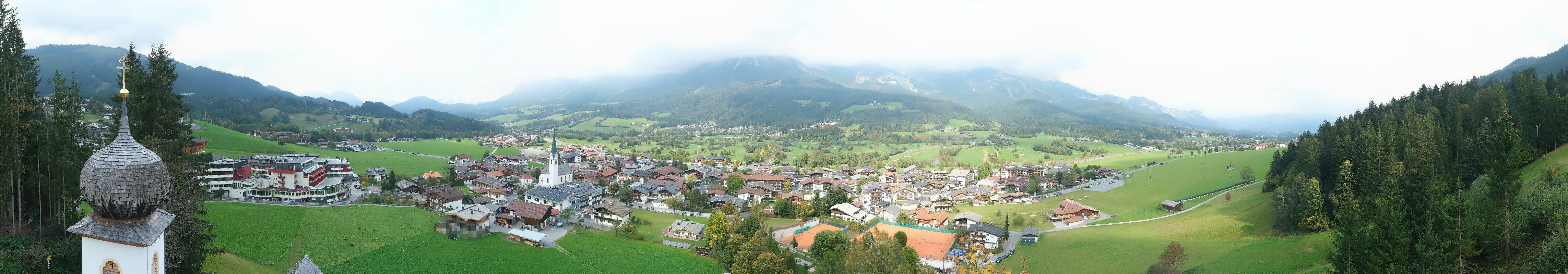 Archiv Foto Webcam Ellmau, Wilder Kaiser