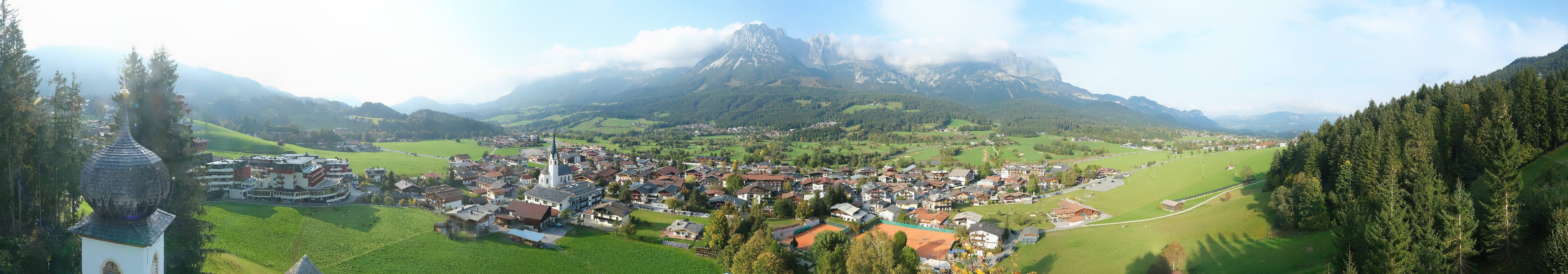 Archiv Foto Webcam Ellmau, Wilder Kaiser