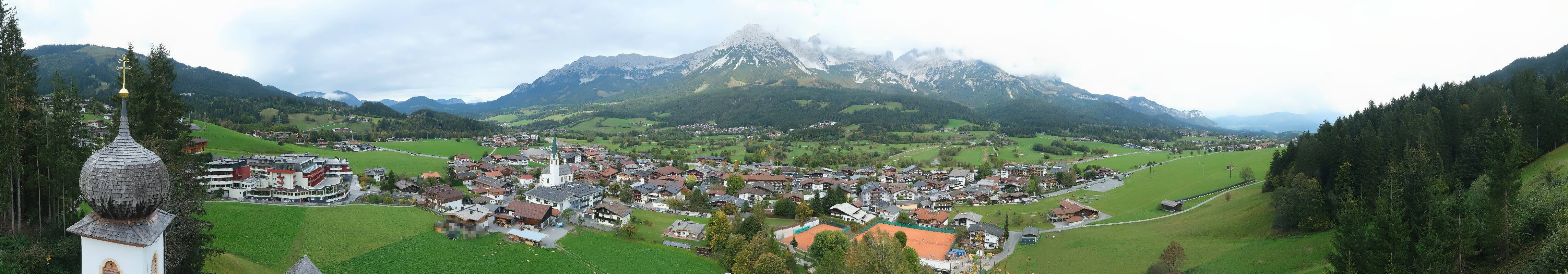 Archiv Foto Webcam Ellmau, Wilder Kaiser
