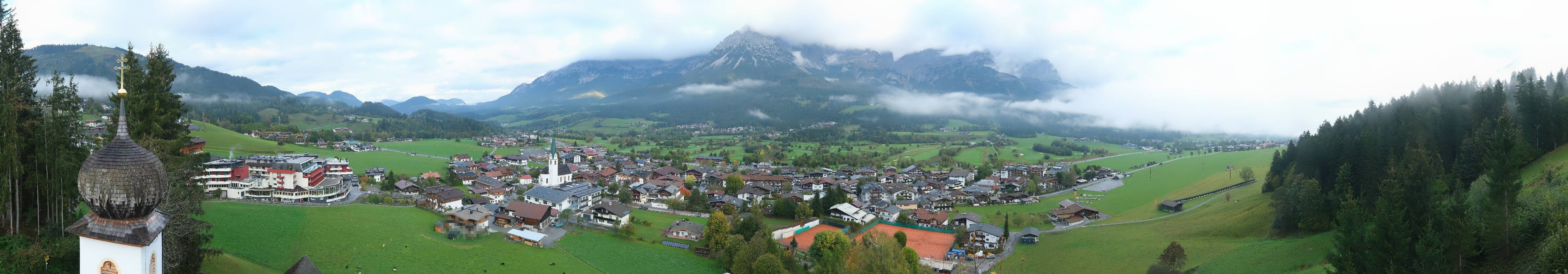 Archiv Foto Webcam Ellmau, Wilder Kaiser