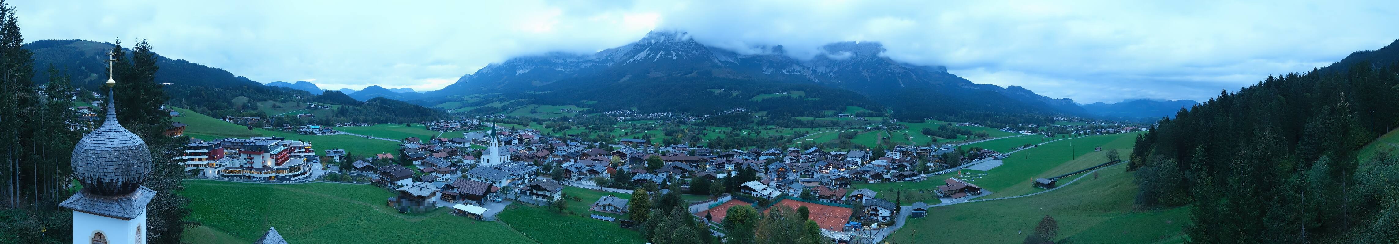 Archiv Foto Webcam Ellmau, Wilder Kaiser