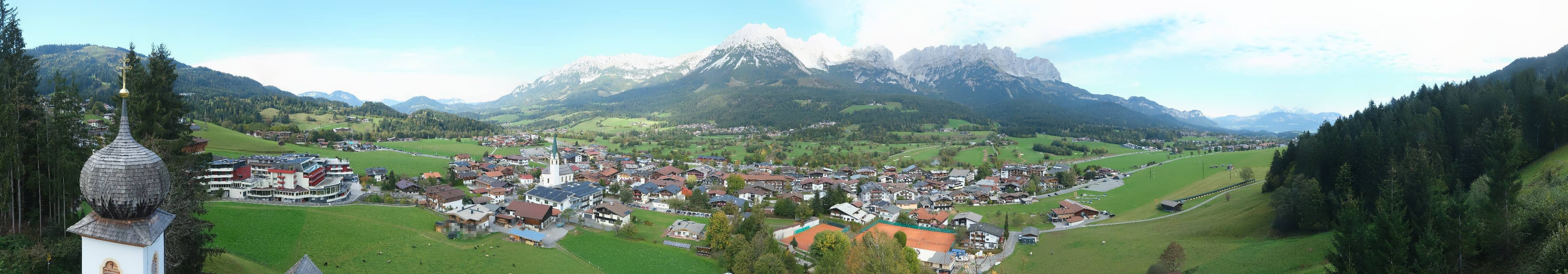 Archiv Foto Webcam Ellmau, Wilder Kaiser