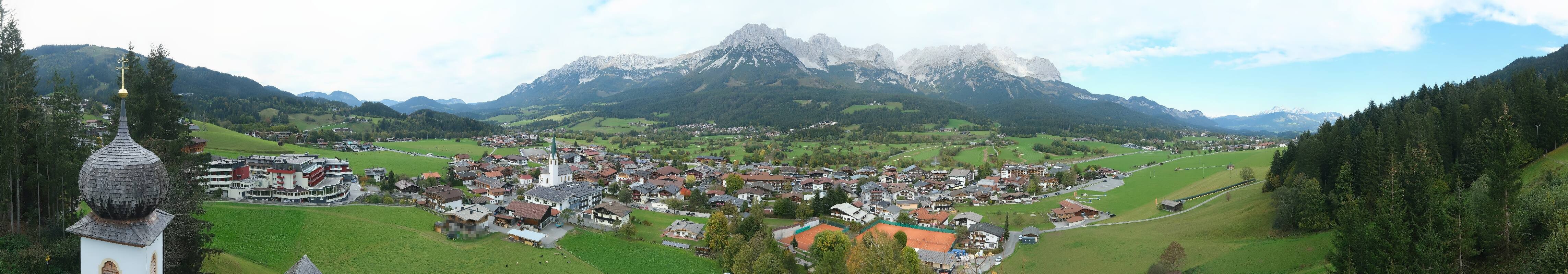 Archiv Foto Webcam Ellmau, Wilder Kaiser
