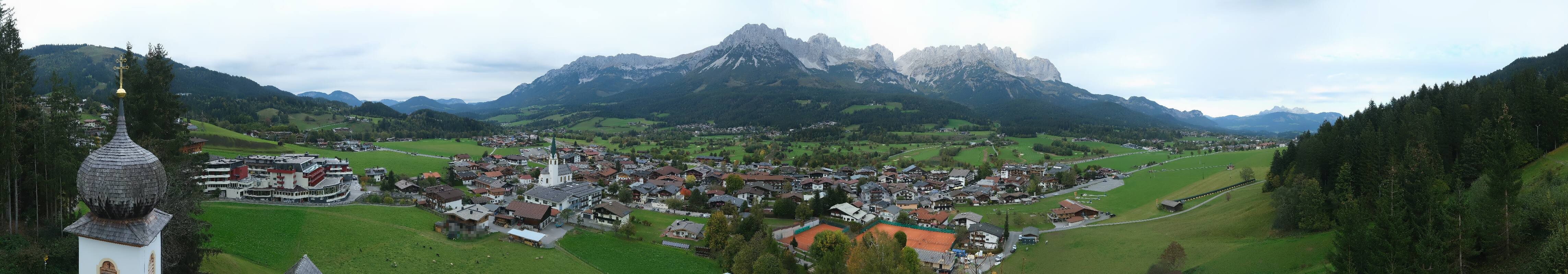 Archiv Foto Webcam Ellmau, Wilder Kaiser
