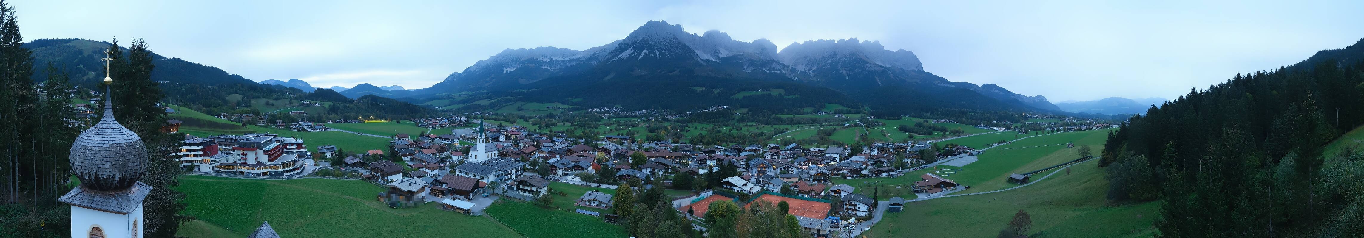 Archiv Foto Webcam Ellmau, Wilder Kaiser