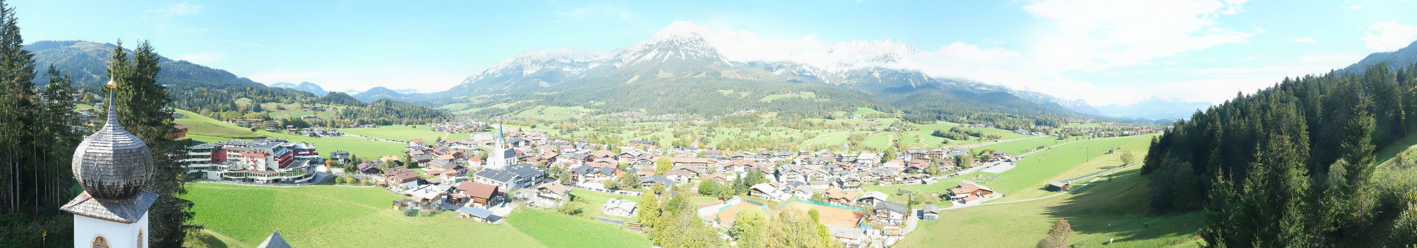 Archiv Foto Webcam Ellmau, Wilder Kaiser
