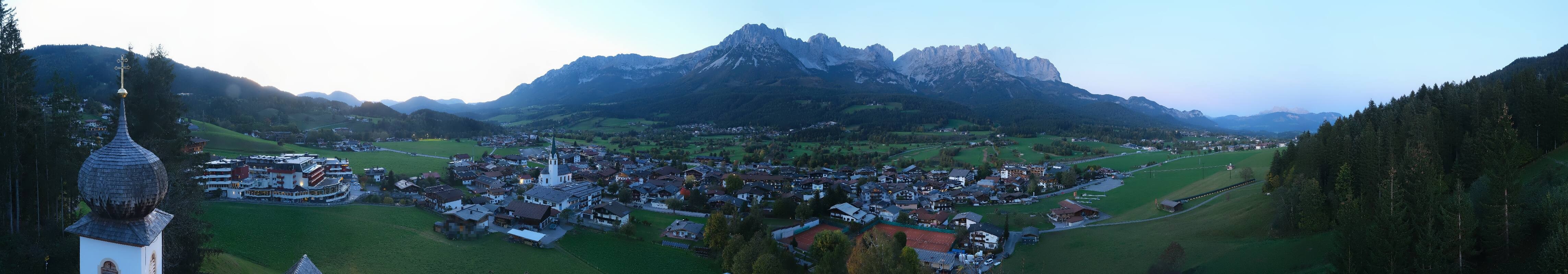 Archiv Foto Webcam Ellmau, Wilder Kaiser