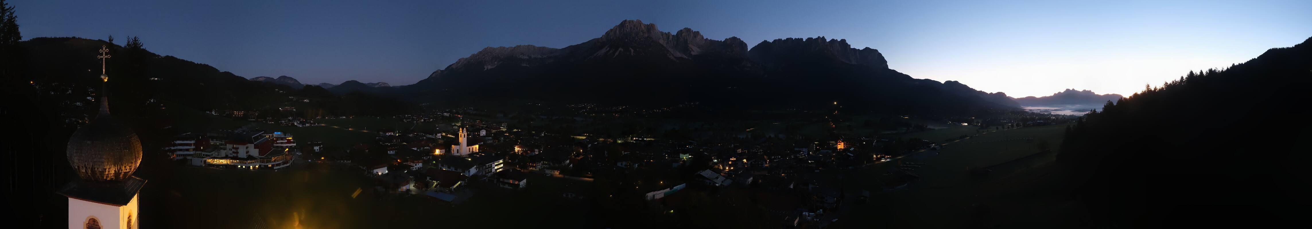 Archiv Foto Webcam Ellmau, Wilder Kaiser