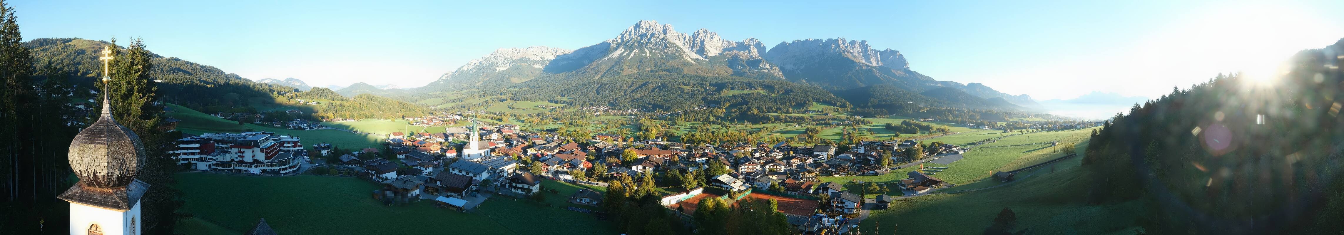 Archiv Foto Webcam Ellmau, Wilder Kaiser