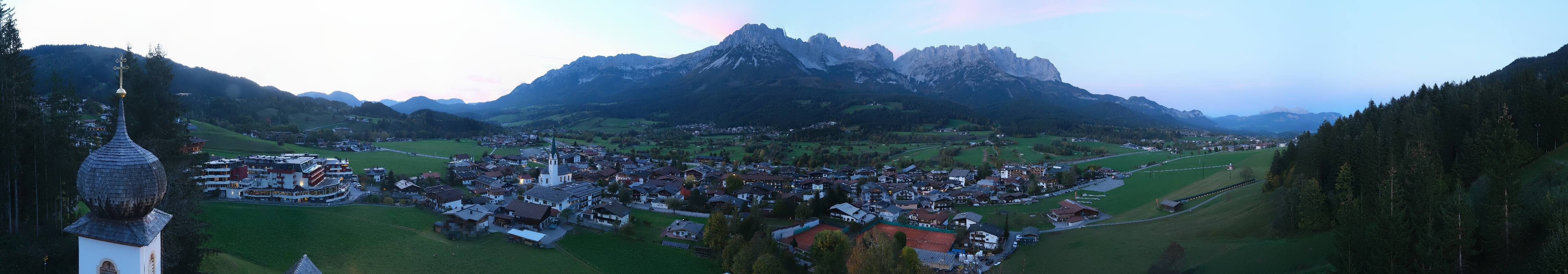 Archiv Foto Webcam Ellmau, Wilder Kaiser
