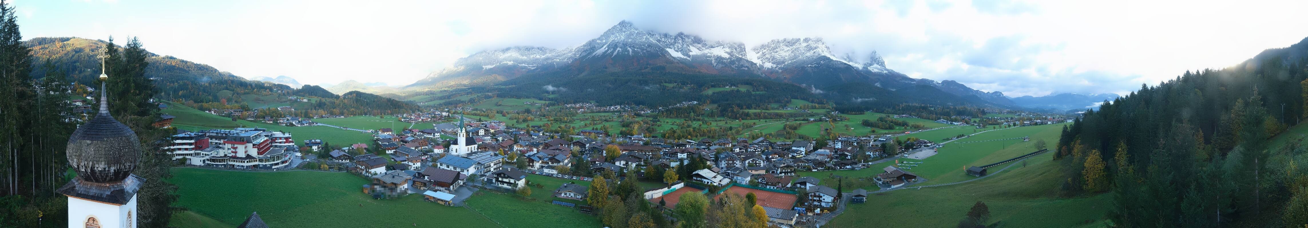 Archiv Foto Webcam Ellmau, Wilder Kaiser