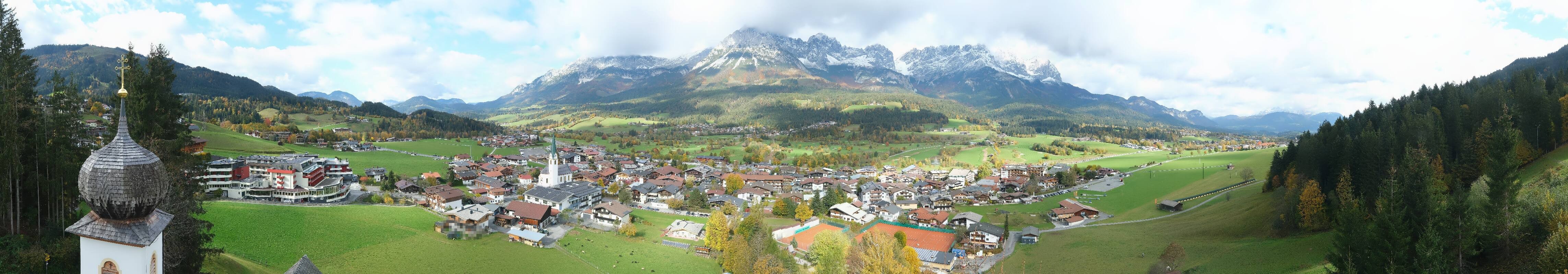 Archiv Foto Webcam Ellmau, Wilder Kaiser