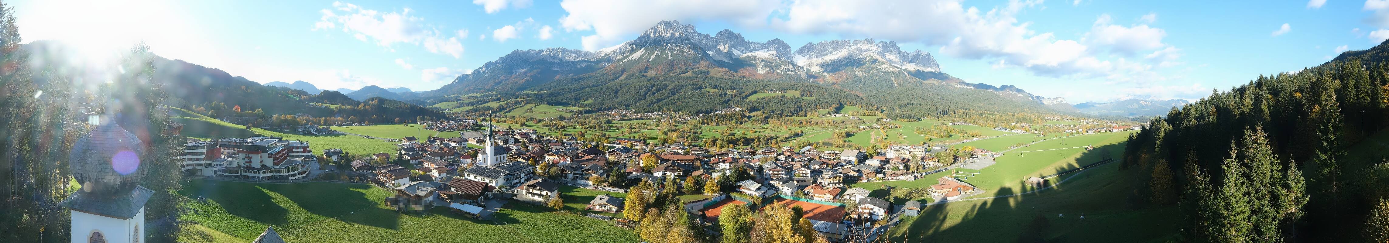 Archiv Foto Webcam Ellmau, Wilder Kaiser