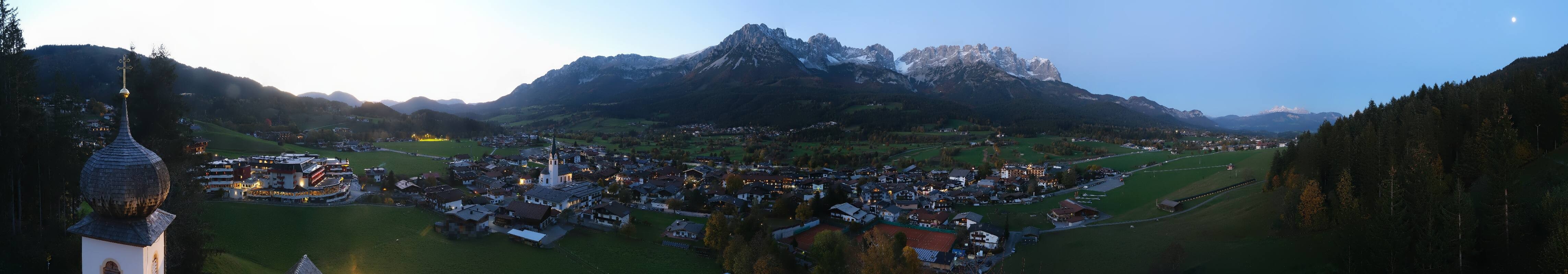 Archiv Foto Webcam Ellmau, Wilder Kaiser