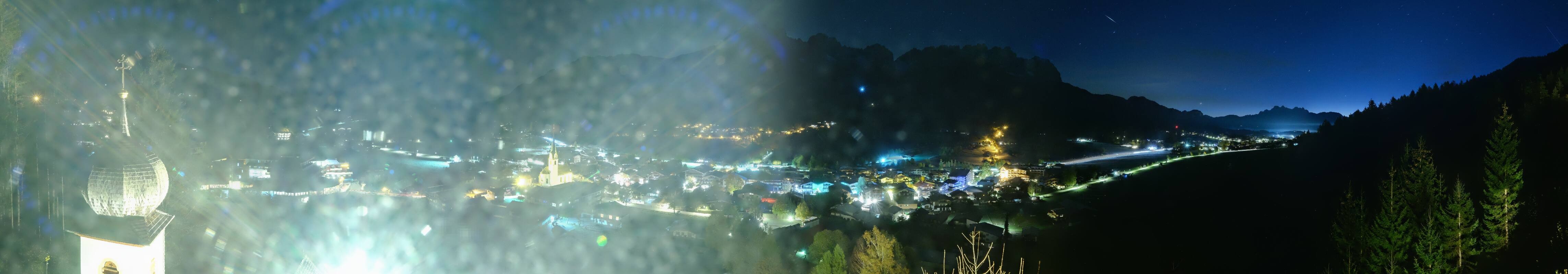 Archived image Webcam Ellmau, mountain range Wilder Kaiser